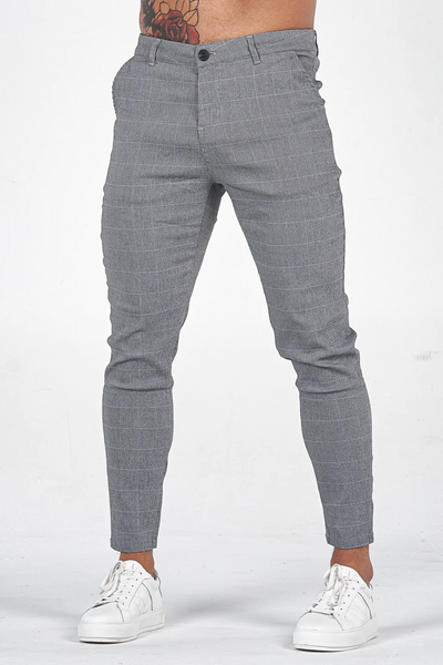THE SIENA TROUSERS - GRIS