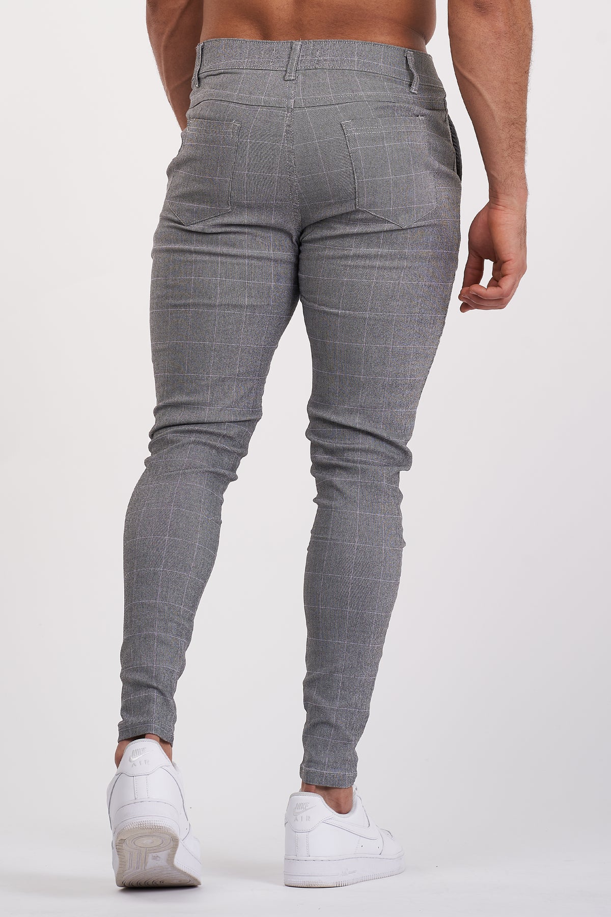 THE SIENA TROUSERS - GREY | ICON. AMSTERDAM