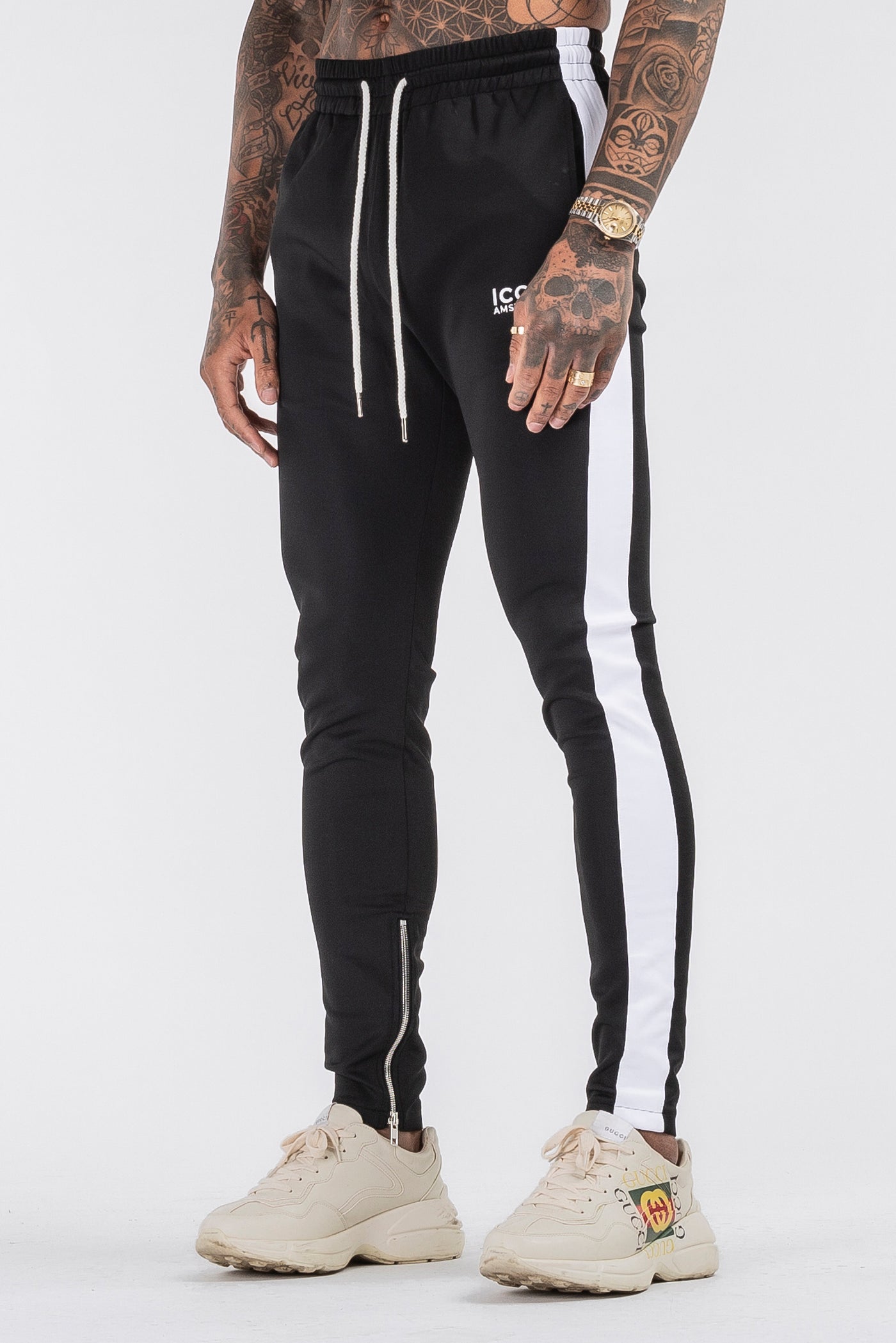 THE ICONIC TRACK PANTS - NOIR