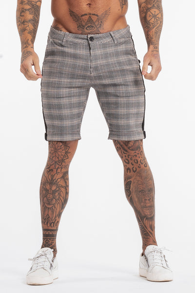 THE VIERA SHORTS - GREY/BLACK - ICON. AMSTERDAM